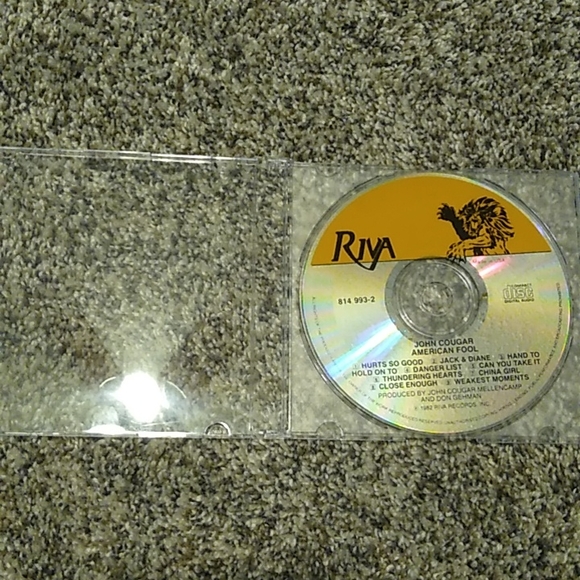 John Cougar "American Fool" CD (Missing Cover) - Picture 3 of 3